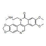 2,3-Dimethoxy-12-[2-(methylamino)ethyl]-[1,3]dioxolo[4’,5’:4,5]benzo[1,2-h]benzo[c][1,6]naphthyridin-13(12H)-one