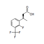 (R)-3-[2-Fluoro-3-(trifluoromethyl)phenyl]butanoic Acid