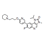 7-Fluoro-1-isopropyl-3-methyl-8-[6-[3-(1-piperidyl)propoxy]-3-pyridyl]-1H-imidazo[4,5-c]quinolin-2(3H)-one