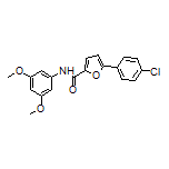 5-(4-Chlorophenyl)-N-(3,5-dimethoxyphenyl)furan-2-carboxamide