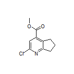 Methyl 2-Chloro-6,7-dihydro-5H-cyclopenta[b]pyridine-4-carboxylate