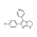 6-(4-Fluorophenyl)-5-(4-pyridyl)-2,3-dihydroimidazo[2,1-b]thiazole