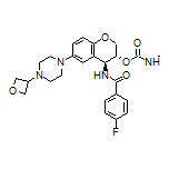 (3R,4S)-4-(4-Fluorobenzamido)-6-[4-(3-oxetanyl)-1-piperazinyl]chroman-3-yl Methylcarbamate