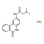 2-(Dimethylamino)-N-(6-oxo-5,6-dihydrophenanthridin-2-yl)acetamide Hydrochloride