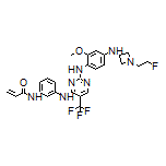 N-[3-[[2-[[4-[[1-(2-Fluoroethyl)-3-azetidinyl]amino]-2-methoxyphenyl]amino]-5-(trifluoromethyl)-4-pyrimidinyl]amino]phenyl]acrylamide