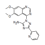 5-Amino-1-(6,7-dimethoxy-4-quinazolinyl)-3-(2-pyridyl)-1H-1,2,4-triazole