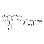 N-[2-Methyl-5-[(methylamino)methyl]phenyl]-4-[(4-phenyl-2-quinazolinyl)amino]benzamide