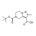 5-Boc-2-methyl-4,5,6,7-tetrahydropyrazolo[1,5-a]pyrazine-3-carboxylic Acid
