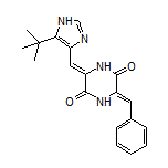 (3Z,6Z)-3-Benzylidene-6-[[5-(tert-butyl)-4-imidazolyl]methylene]piperazine-2,5-dione