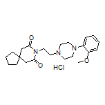 8-[2-[4-(2-Methoxyphenyl)-1-piperazinyl]ethyl]-8-azaspiro[4.5]decane-7,9-dione Hydrochloride