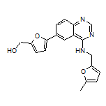 [5-[4-[[(5-Methyl-2-furyl)methyl]amino]-6-quinazolinyl]-2-furyl]methanol