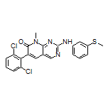 6-(2,6-Dichlorophenyl)-8-methyl-2-[[3-(methylthio)phenyl]amino]pyrido[2,3-d]pyrimidin-7(8H)-one