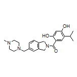 (2,4-Dihydroxy-5-isopropylphenyl)[5-[(4-methyl-1-piperazinyl)methyl]-2-isoindolinyl]methanone