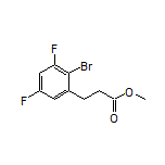 Methyl 3-(2-Bromo-3,5-difluorophenyl)propanoate