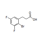 3-(2-Bromo-3,5-difluorophenyl)propanoic Acid