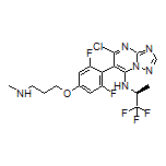 (S)-5-Chloro-6-[2,6-difluoro-4-[3-(methylamino)propoxy]phenyl]-N-(1,1,1-trifluoro-2-propyl)-[1,2,4]triazolo[1,5-a]pyrimidin-7-amine