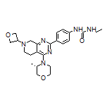 (S)-1-Ethyl-3-[4-[4-(3-methylmorpholino)-7-(3-oxetanyl)-5,6,7,8-tetrahydropyrido[3,4-d]pyrimidin-2-yl]phenyl]urea