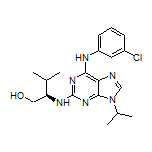 (R)-2-[[6-[(3-Chlorophenyl)amino]-9-isopropyl-9H-purin-2-yl]amino]-3-methyl-1-butanol