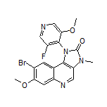 8-Bromo-1-(3-fluoro-5-methoxy-4-pyridyl)-7-methoxy-3-methyl-1H-imidazo[4,5-c]quinolin-2(3H)-one