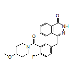 4-[4-Fluoro-3-(4-methoxypiperidine-1-carbonyl)benzyl]phthalazin-1(2H)-one
