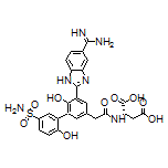 (S)-2-[2-[5-(5-Carbamimidoyl-2-benzimidazolyl)-2’,6-dihydroxy-5’-sulfamoyl-3-biphenylyl]acetamido]succinic Acid