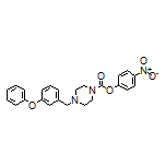 4-Nitrophenyl 4-(3-Phenoxybenzyl)piperazine-1-carboxylate