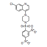7-Chloro-4-[4-[(2,4-dinitrophenyl)sulfonyl]-1-piperazinyl]quinoline