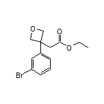 Ethyl 2-[3-(3-Bromophenyl)oxetan-3-yl]acetate