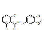 N-(Benzo[d][1,3]dioxol-5-ylmethyl)-2,6-dichlorobenzamide