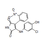 3-[(3-Chloro-4-hydroxyphenyl)amino]-4-(2-nitrophenyl)pyrrole-2,5-dione