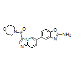 [6-(2-Amino-5-benzoxazolyl)imidazo[1,2-a]pyridin-3-yl](morpholino)methanone