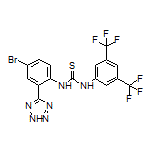 1-[3,5-Bis(trifluoromethyl)phenyl]-3-[4-bromo-2-(2H-tetrazol-5-yl)phenyl]thiourea