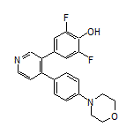 2,6-Difluoro-4-[4-(4-morpholinophenyl)-3-pyridyl]phenol