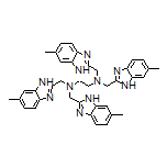 N1,N1,N2,N2-Tetrakis[(6-methyl-2-benzimidazolyl)methyl]-1,2-ethanediamine
