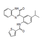 N-[4-Isopropyl-2-(3-oxo-3,4-dihydro-2-quinoxalinyl)phenyl]thiophene-2-carboxamide