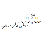 (2S,3R,4R,5S,6R)-2-[4-Chloro-3-[4-(2-cyclopropoxyethoxy)benzyl]phenyl]-6-(hydroxymethyl)tetrahydro-2H-pyran-3,4,5-triol