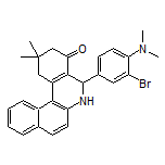 5-[3-Bromo-4-(dimethylamino)phenyl]-2,2-dimethyl-2,3,5,6-tetrahydrobenzo[a]phenanthridin-4(1H)-one