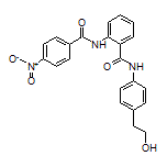 N-[4-(2-Hydroxyethyl)phenyl]-2-(4-nitrobenzamido)benzamide