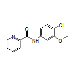 N-(4-Chloro-3-methoxyphenyl)pyridine-2-carboxamide