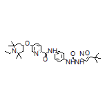 N-[4-[3-[5-(tert-Butyl)-3-isoxazolyl]ureido]phenyl]-5-[(1-ethyl-2,2,6,6-tetramethyl-4-piperidyl)oxy]pyridine-2-carboxamide
