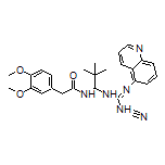 N-[1-[3-Cyano-2-(5-quinolyl)guanidino]-2,2-dimethylpropyl]-2-(3,4-dimethoxyphenyl)acetamide