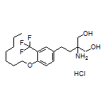 2-Amino-2-[4-(heptyloxy)-3-(trifluoromethyl)phenethyl]-1,3-propanediol Hydrochloride