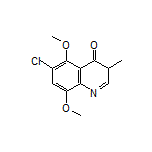 6-Chloro-5,8-dimethoxy-3-methylquinolin-4(3H)-one