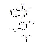 4-[4-[(Dimethylamino)methyl]-2,5-dimethoxyphenyl]-2-methyl-2,7-naphthyridin-1(2H)-one