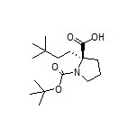 (R)-1-Boc-2-(3,3-dimethylbutyl)pyrrolidine-2-carboxylic Acid