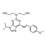 2,2’-[[9-Isopropyl-6-[(4-methoxybenzyl)amino]-9H-purin-2-yl]azanediyl]diethanol