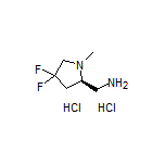 (R)-(4,4-Difluoro-1-methyl-2-pyrrolidinyl)methanamine Dihydrochloride