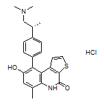 (R)-9-[4-[1-(Dimethylamino)-2-propyl]phenyl]-8-hydroxy-6-methylthieno[2,3-c]quinolin-4(5H)-one Hydrochloride