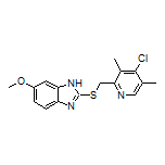 2-[[(4-Chloro-3,5-dimethyl-2-pyridyl)methyl]thio]-6-methoxybenzimidazole