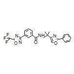 N-[2-Methyl-2-(2-phenyl-4-oxazolyl)propyl]-3-[5-(trifluoromethyl)-1,2,4-oxadiazol-3-yl]benzamide